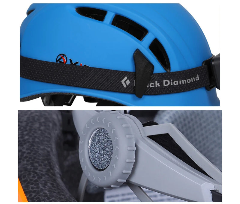 Xinda Outdoor Rock Climbing Helmet Speleology Mountain Rescue Equipment To Expand Safety Helmet Caving Work Helmet