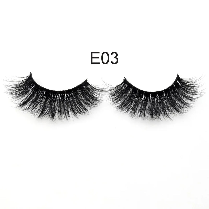 Visofree Mink Lashes 3D Mink Eyelashes 100% Cruelty free Lashes Handmade Reusable Natural Eyelashes Popular False Lashes Makeup