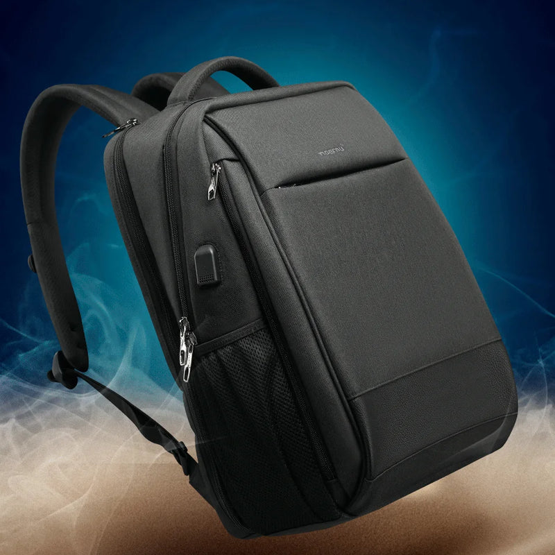 Tigernu Men's Backpack Fashion Travel Backpacks Male Anti Theft USB Charging 15.6 Laptop Backpack Waterproof School Bags For Men
