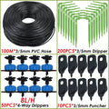 KESLA Greenhouse Drip Irrigation 4-Way 3/5mm 2-Way Drip Arrow Transmitter Garden Automatic Watering System Potted Plant 10/20set