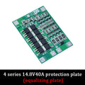 3S/4S 20 40A 60A Li-ion Lithium Battery Charger Protection Board 18650 BMS Drill Motor 11.1V 12.6V/14.8V 16.8V Enhance/Balance
