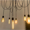 Retro Dimmable LED Edison Bulb E27 3W Gold Spiral Filament ST64 G125 Ampoule LED Lamp Incandescent Chandelier Decorative Lightin