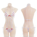 AniLV Sweetheart Strawberry Series Swimsuit Beach Bikini Costume Anime Cute Girl Pajamas Lingerie Uniform Set Cosplay