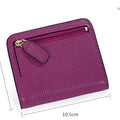 Fashion Split Leather Women Wallets Mini Purse Lady Small Leather Wallet with Coin Pocket
