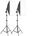 20-135W Softbox Lighting Kit 50x70CM Photography LED Lamp Professional Continuous Light System Equipment For Photo Studio