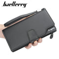 New Card Holder Men Wallets Business Long Design Quality Fashion Casual Men Purse Zipper Multi-function Wallets