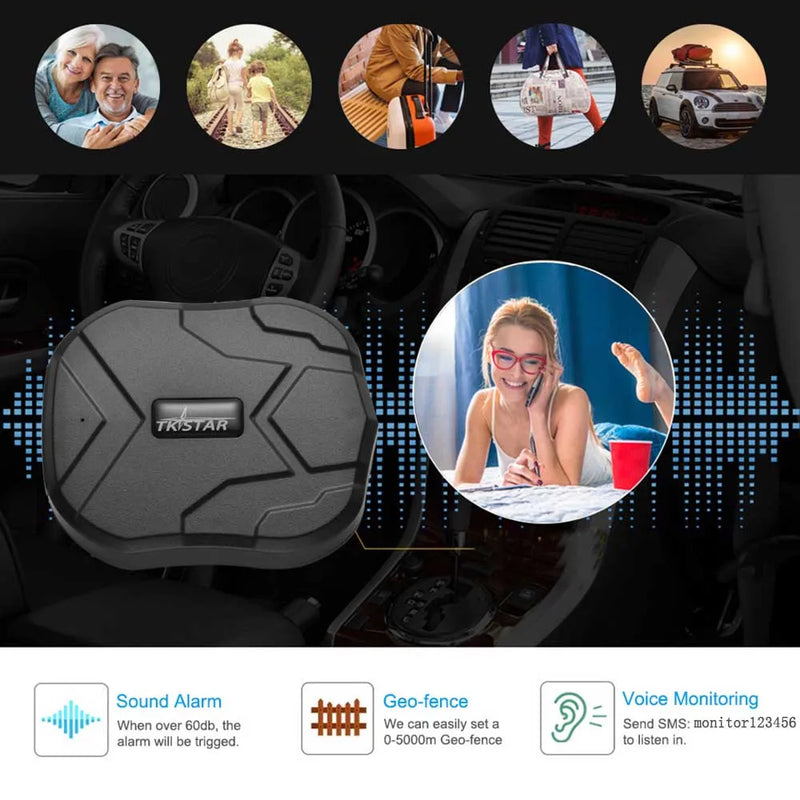 4G TKSTAR TK905 Car GPS Tracker 5000mAh 90 Days Standby GPS AGPS Dual Positioning Real Time Monitor Free Web APP Car Accessories