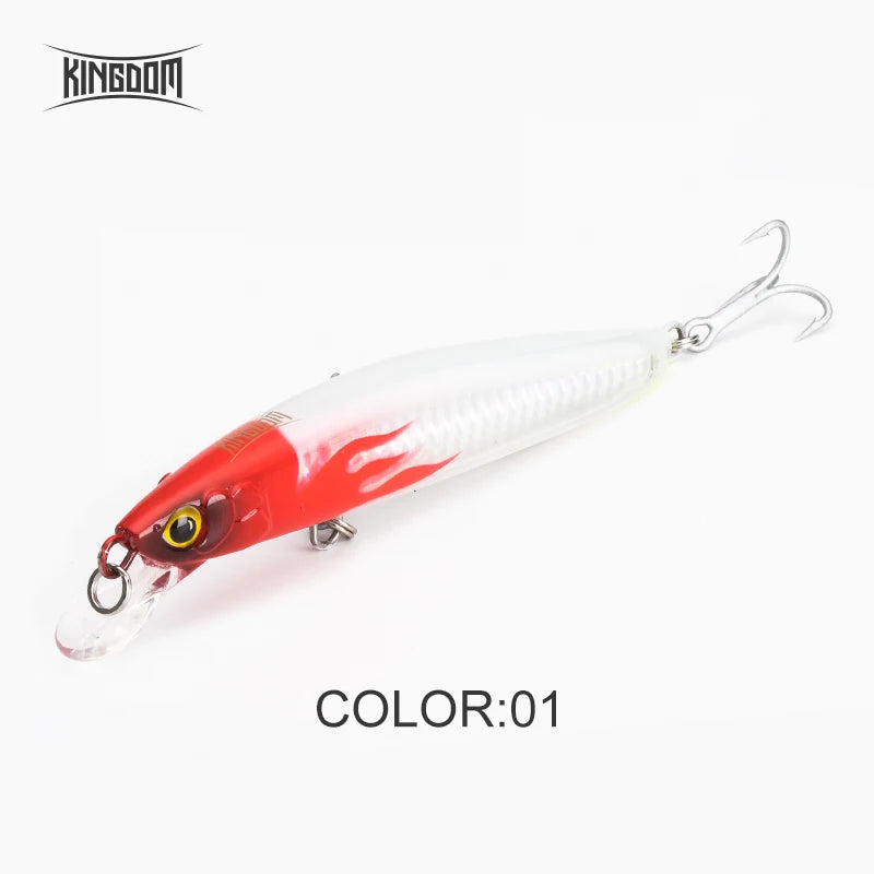 Kingdom Sea Fishing Lures Jerkbaits Minnow Saltwater | SAMAG