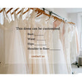 Mermaid Boho Beach Wedding Dresses with Back Buttons Lace - View 5 | SAMAG
