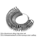 Professional Stick Ring Sizer Ring Stick Enlarger Mandrel Gauge Set Finger Sizes Measuring Jewelry Sizing Tools Equipment