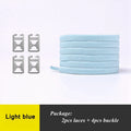 1Pair No Tie Shoelaces Elastic Shoelaces Kids Adult Quick Lazy Laces Flats Rubber Sneakers Running Shoelace 24 Colors