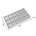 Gray Flocked Bead Board For DIY Bracelet Necklace Beading Jewelry Making Organizer Tray Design Craft - Visuel 7 | SAMAG