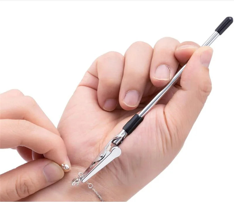 Bracelet Tool Jewelry Helper Plier Clip Equipment For DIY Necklace Watch Clasps And Closures Making - Visuel 2 | SAMAG