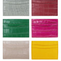 Classic Crocodile Pattern Card Holder Men Women Genuine Leather Leather Credit Card Case ID Card Holder Wallet Purse Pouch