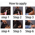 AZIR Senegalese Twist Hair Crochet Braids 24 inch 30 Roots/pack Synthetic Crochet Hair Senegalese Braids Twist Hair for Braids