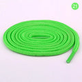 1 Pair Round Shoelaces Top Quality Polyester Classic Off White Shoe laces Do not fade Outdoor Leisure Sneakers Shoe lace Unisex