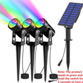 Solar Powered Spotlight IP65 Solar LED Light Outdoor Landscape Yard Garden Tree Separately Lamp Aluminum Anti Rust Solar Lamp