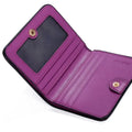 Fashion Split Leather Women Wallets Mini Purse Lady Small Leather Wallet with Coin Pocket