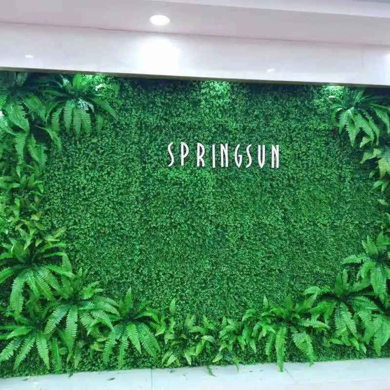 Artificial Plant for Background Wall Decoration, DIY Simulation Grass Leaf, Wedding Background, Party, Garden, Flower, New