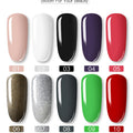 ROSALIND Gel Polish Manicure for Nails Semi Permanent Vernis top coat UV LED Gel Varnish Soak Off Nail Art Gel Nail Polish