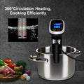 BioloMix 2.55 Generation IPX7 Waterproof Vacuum Sous Vide Cooker Immersion Circulator Accurate Cooking With LED Digital Display