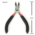 1 - 3Pcs/Set Jewelry Making Pliers Set Stainless Steel Needle Nose Hand Tool Black 11 - 13cm - Visuel 13 | SAMAG