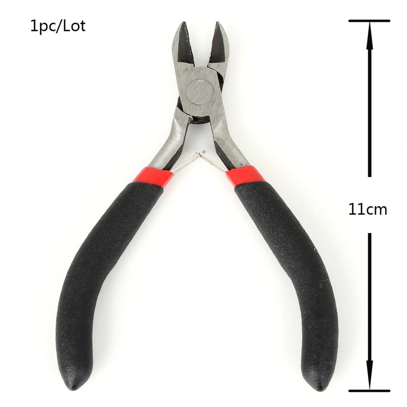 1 - 3Pcs/Set Jewelry Making Pliers Set Stainless Steel Needle Nose Hand Tool Black 11 - 13cm - Visuel 13 | SAMAG