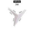 Creative Triangle Wall Lamp Nordic Led Wall Light Living Room Background Bedside Lamps Stairs Indoor Bra Wall Sconce Lighting
