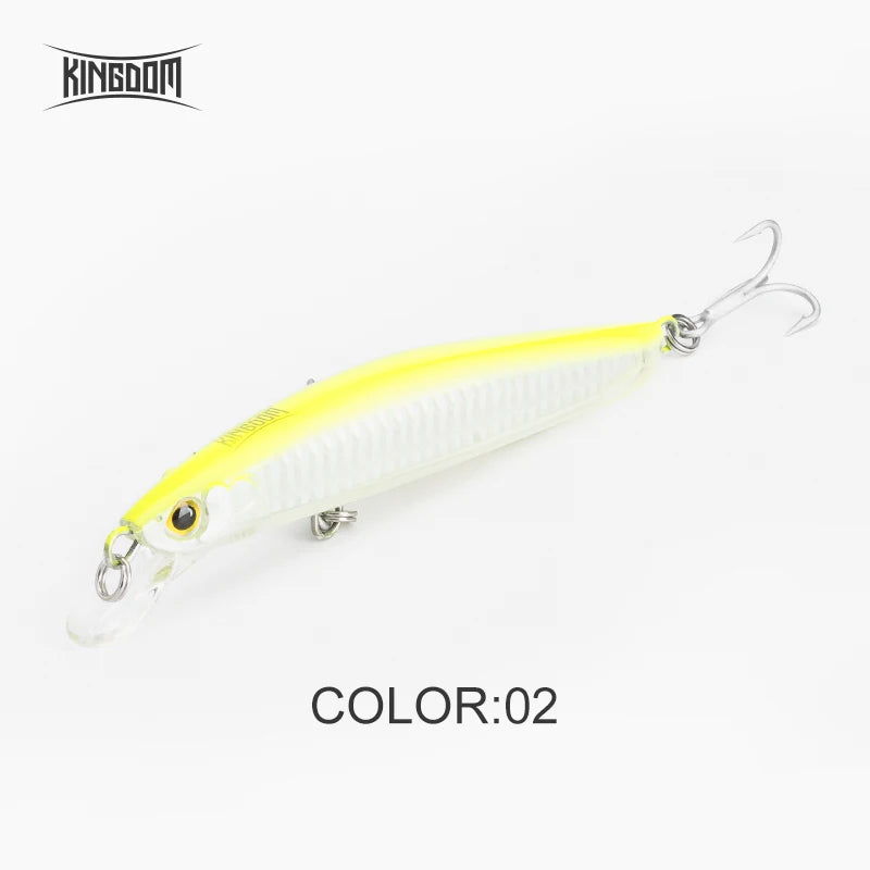 Kingdom Sea Fishing Lures Jerkbaits Minnow Saltwater | SAMAG