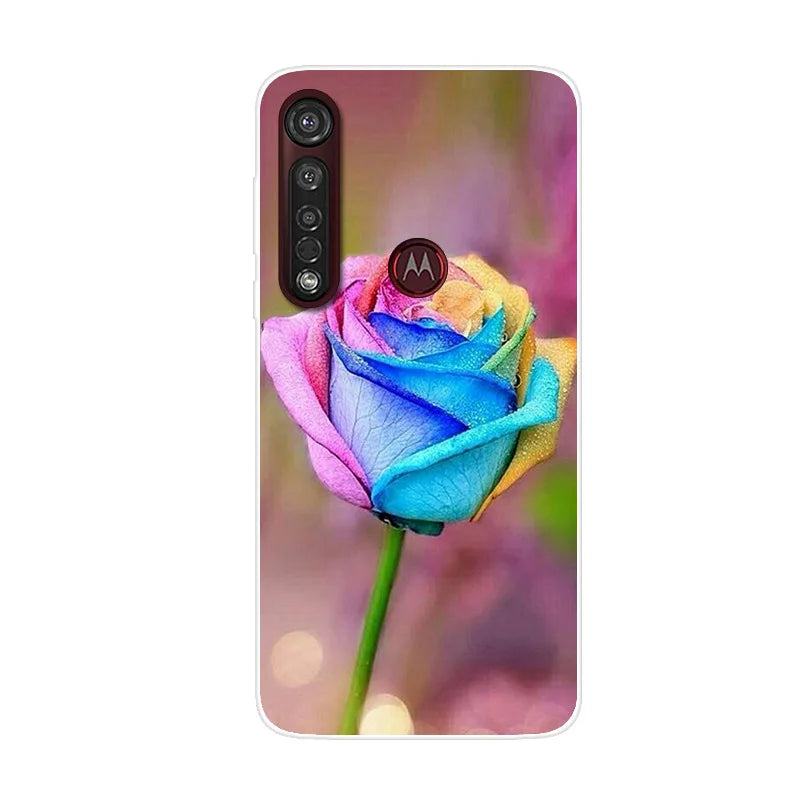 For Motorola Moto G8 Power Case Shockproof Soft silicone TPU Back Cover For Moto G8 Power Lite Phone Cases Case G8 Plus Cartoon