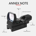 Hot 20mm Rail Riflescope Hunting Optics Holographic Red Dot Sight Reflex 4 Reticle Scope Collimator Sight