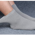 10 Pairs High Quality Bamboo Fiber Men's Socks Business Breathable Deodorant Compression Socks Men Long Big Size EUR 38-46