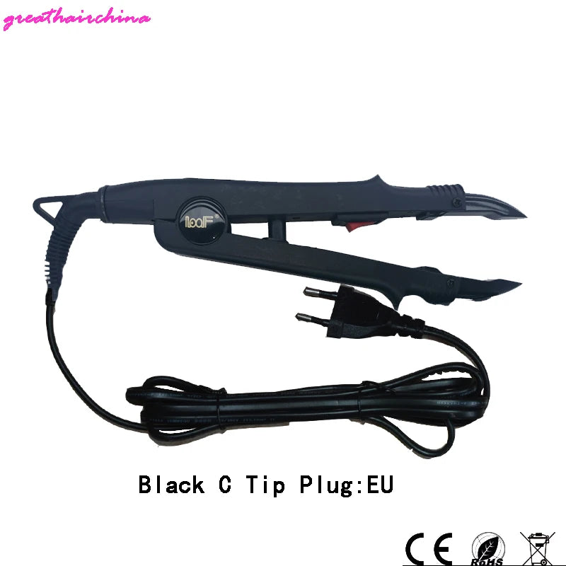 JR-611 Professional Mini Hair Fusion Iron Constant Temperature Heat Keratin Melt Extension Connector Tool for Hairdress
