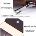 BULLCAPTAIN  MEN'S Leather BELT WAIST Bag Military Fanny PACK Molle Small Money Phone WAIST PACK Bum Pouch PURSE