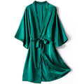 Kimono Bathrobe Gown Female Robe Set Satin Sleepwear | SAMAG