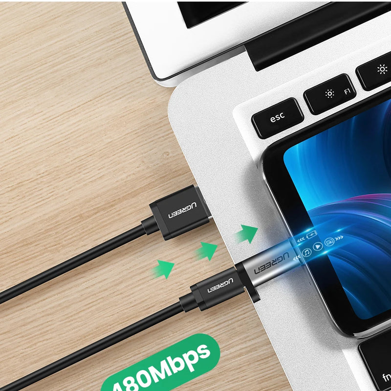 Ugreen USB Type-C Adapter Type C To Micro USB Female To Male Converters For Xiaomi Samsung Charger Data Cable USBC USB C Adapter