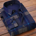 Winter Men's fashion smart casual striped long Sleeve | SAMAG