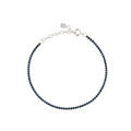 ANDYWEN 925 Sterling Silver 1.5mm Tennis Zircon Charm Long Chain Necklace Rock Punk Fashion Fine Jewelry Gift Wedding Party