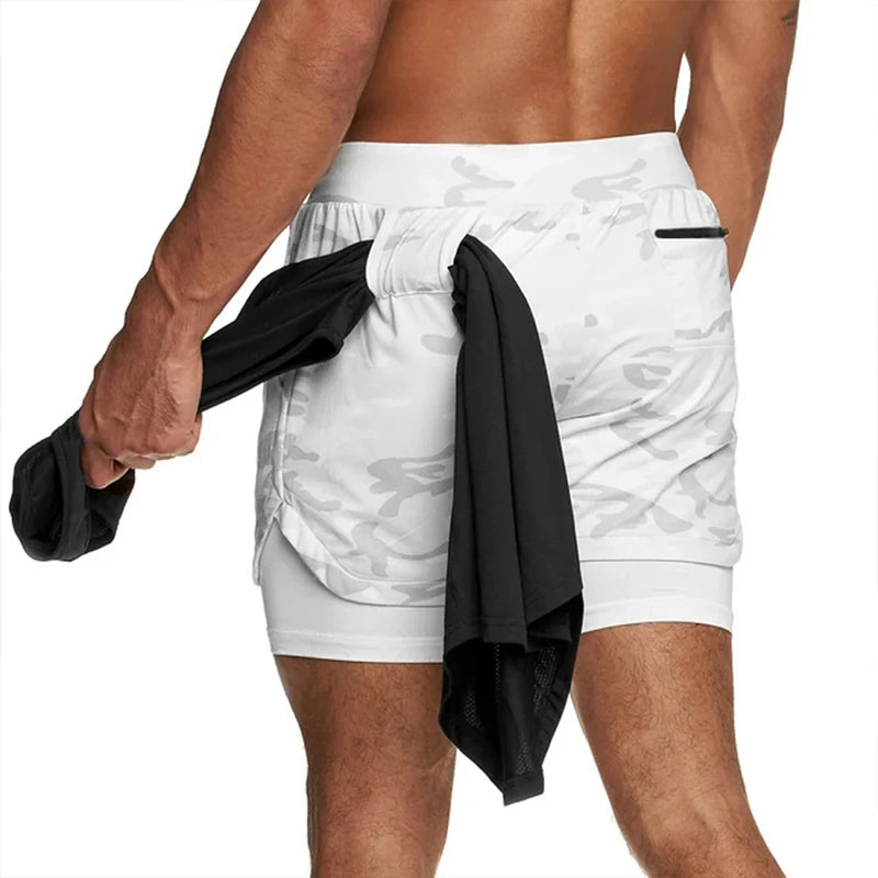 Summer Running Shorts Men Sports Jogging Fitness Training | SAMAG