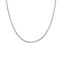 ANDYWEN 925 Sterling Silver 1.5mm Tennis Zircon Charm Long Chain Necklace Rock Punk Fashion Fine Jewelry Gift Wedding Party