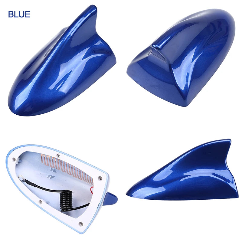 Car Shark Fin Antenna Roof Decoration Aerial Radio FM Signal for Ford Fiesta Kia BMW Citroen C4 Mini Cooper Opel 안테나 форд фиеста