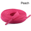 29 colors 1 Pair Shoelace Flat Popular Sports Shoes Laces Casual Canvas Unisex Polyester Shoelaces Shoelace Length 80 100 120 CM
