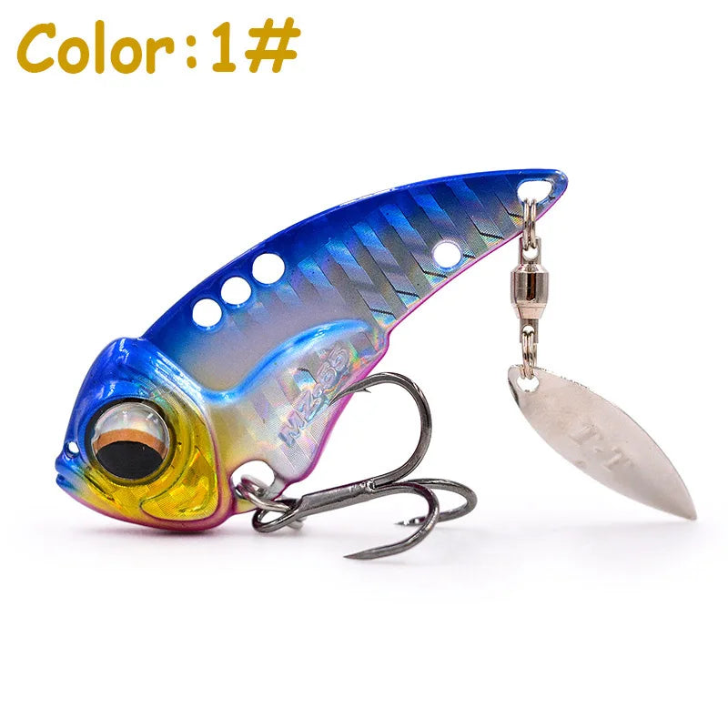 Castfanatic MZ55 MZ60 Metal VIB Blade Glow Cicada Lure | SAMAG