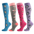 HUAYASX cute Compression Stockings Women men Pressure | SAMAG