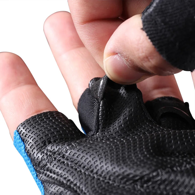 ROCKBROS Half Finger Cycling Gloves Breathable Shockproof | SAMAG