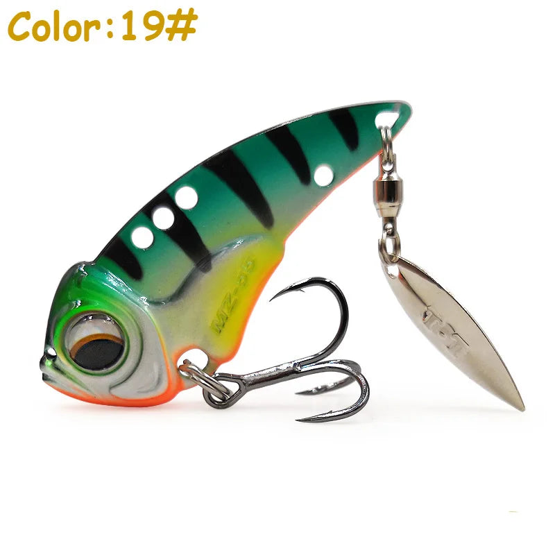 Castfanatic MZ55 MZ60 Metal VIB Blade Glow Cicada Lure | SAMAG