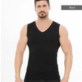 Men's Thermal Underwear Autumn Winter Long Johns Thermal Underwear Tops and Bottoms Set V-Neck Seamless Underwear for Man