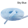 29 colors 1 Pair Shoelace Flat Popular Sports Shoes Laces Casual Canvas Unisex Polyester Shoelaces Shoelace Length 80 100 120 CM