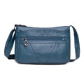 Fashion All-match Solid Color Messenger Bag High Capacity Womens Shoulder Bags 2021 New High Quality Pu Leather Women Handbag
