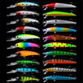 /lot Minnow Fishing Lures Set Bass Fresh Salt Water | SAMAG
